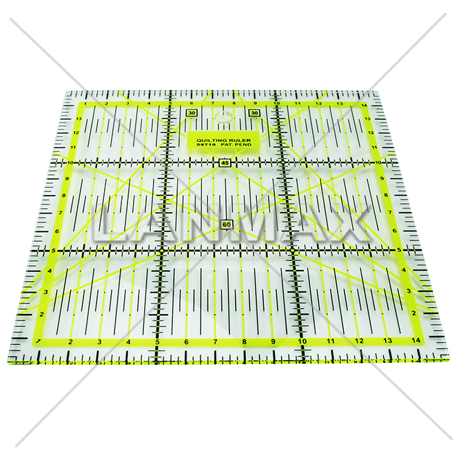 QR-1515-Régua Acrílica 15x15cm