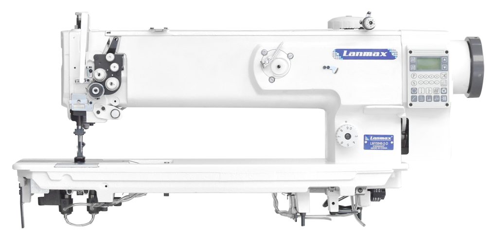 Pespontadeira plana 2 agulhas