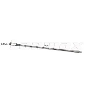 Agulha Passa Cordão Ponta de Lança 5.0mm/20cm 