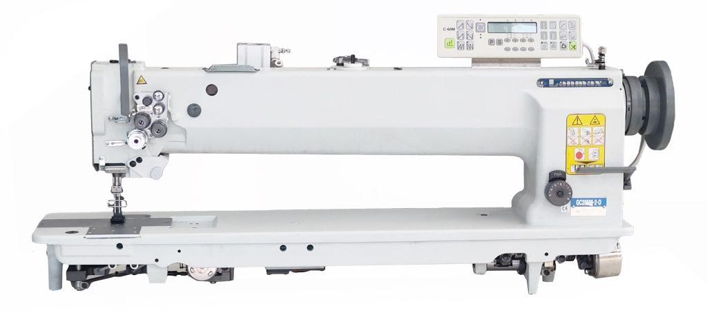 Pespontadeira eletrônica de 02 agulhas