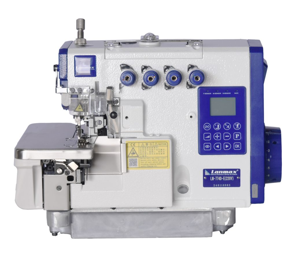 ponto cadeia calcador automático