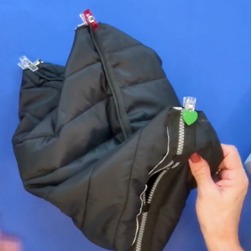 bolsa mochila puffer ()