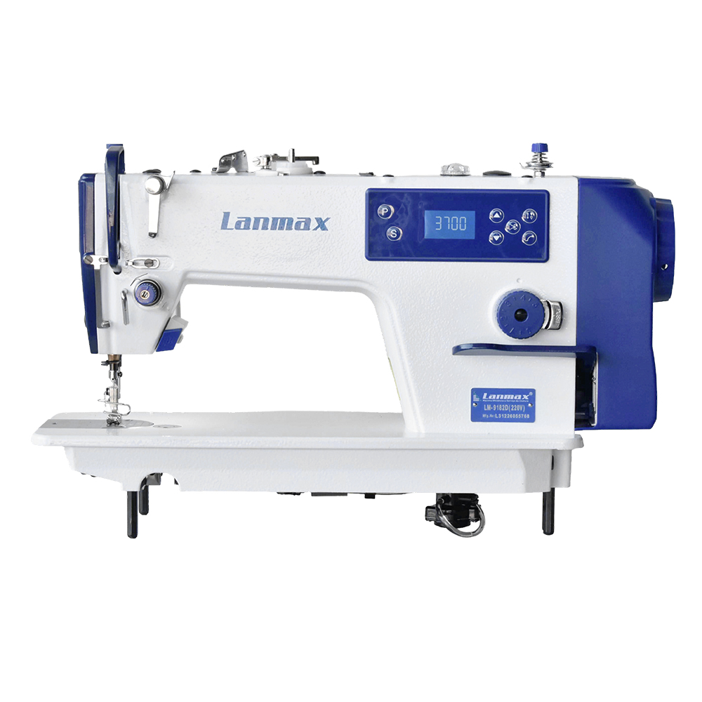 LM-9182D-Reta Industrial com Corte de Linha Automático